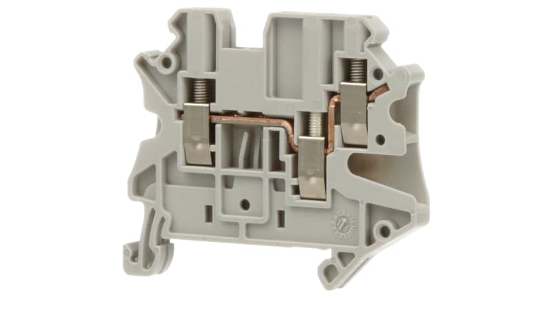 Phoenix Contact 3044513 Feed-Through Terminal Block 2 Level 24A 500V ...