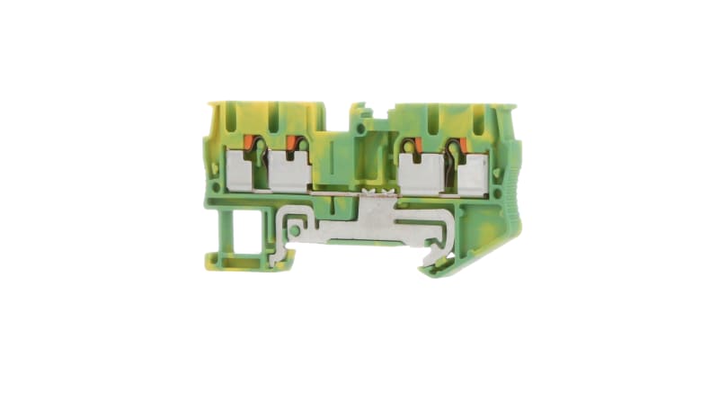 Phoenix Contact 3209594 Conn Term Blk DIN Rail Ground Push-In Conn