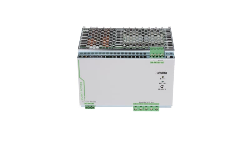 Phoenix Contact 2866789 Power Supply, ACDC, 24VDC, 40A, 960W, DIN