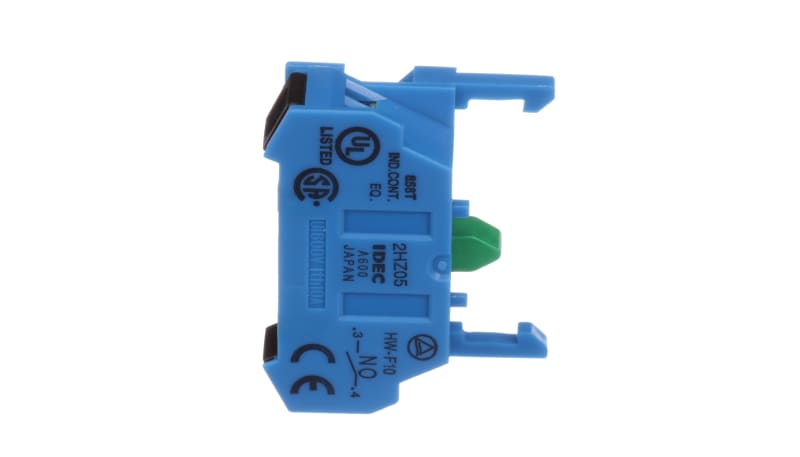 IDEC Corporation HW-F10 Contact Block, 1NO, HW Series IDEC Corporation HW-F10 Contact Block, 1NO, HW Series