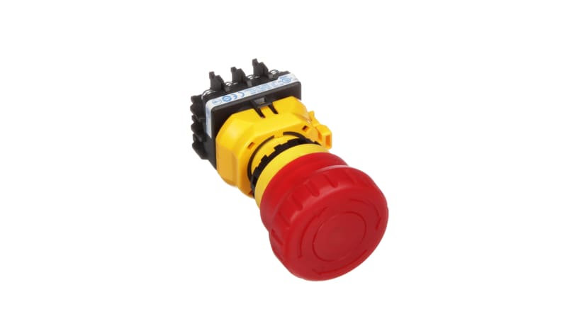IDEC Corporation XW1E-LV413Q4M-R Pushbutton switch,E-Stop, 40mm