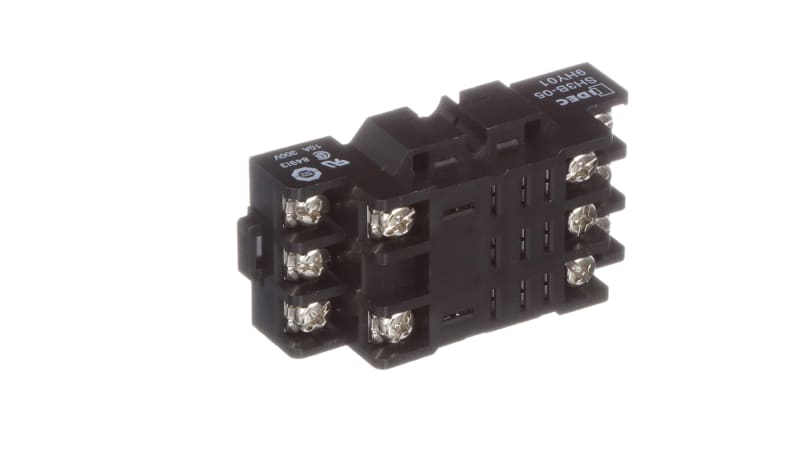 10pcs Brand New SH1B-05B Relay Socket RH1B-U Socket 5 Pin - Foto 12