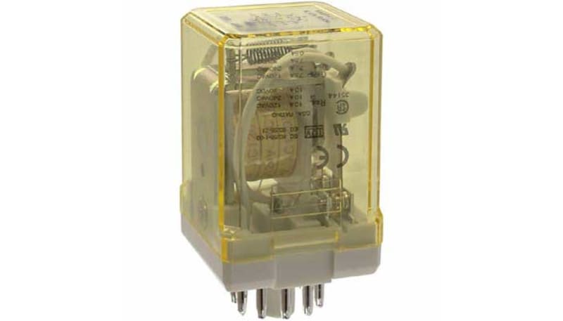 IDEC Corporation RR3PA-UAC24V Power Relay,General Purpose,3PDT,10A,Ctrl ...
