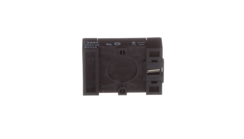 IDEC Corporation SR2P-06 Relay Socket,8 Pin,2 Pole,DIN Rail Mnt