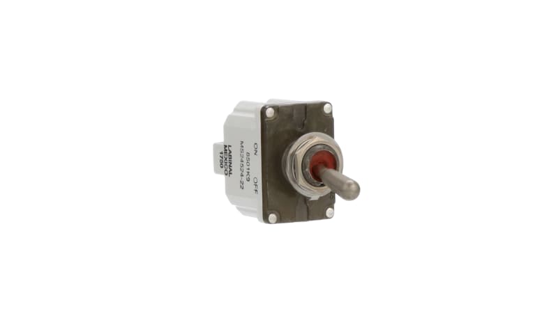 Safran Electrical & Power 8501K9 Switch,Toggle,2 Pole,ON-NONE-OFF