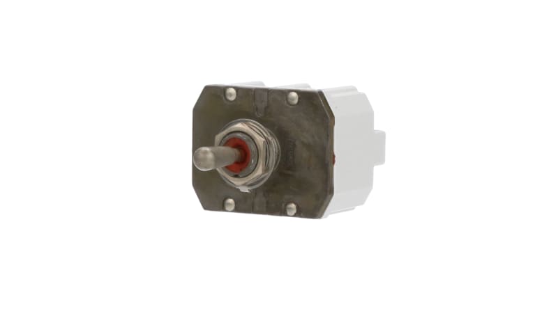 Safran Electrical & Power 8502K1 Switch,Toggle,4 Pole,ON-OFF-ON