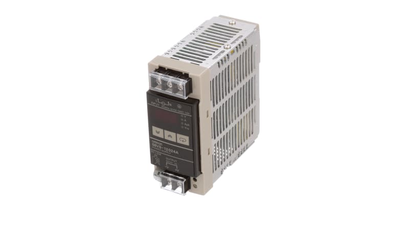 Omron Automation S8VS-12024A Power Supply, Switch Mode, 120W, 24V