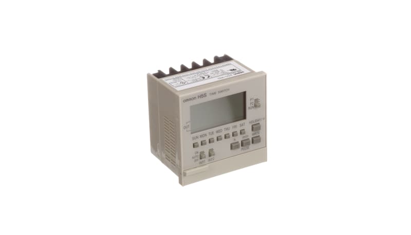 Omron Automation H5S-WB2 Contactor Timer, Digital, Weekly, FlushMount ...