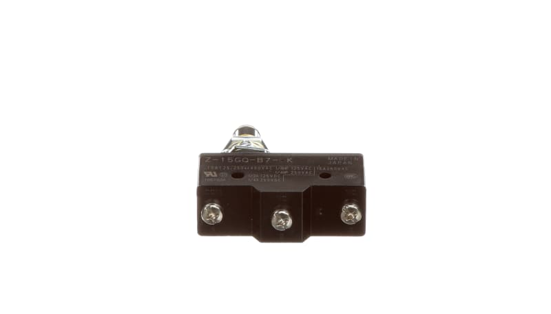 Omron Z-15GQ22-B7-K Snap Action Switch – Panel Mount, Roller Plunger, SPDT