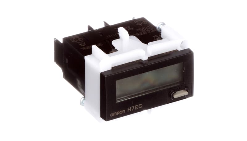 Omron Automation H7EC-NFV-B Counter, Totalizer. 7 Segment LCD, 24 ...