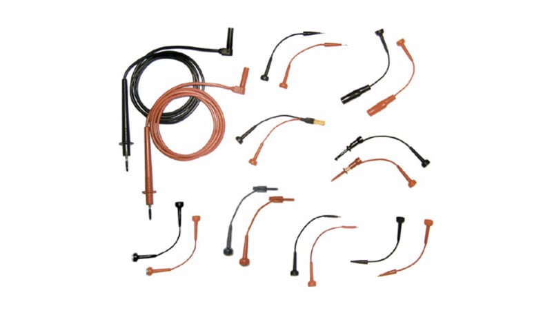 Mueller KT-MS002 Deluxe Micro-Scale Test Accessory Kit with 48 inch Leads