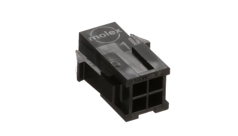 Molex Incorporated 43020-0400 MICRO-FIT 3.0 SER 3mm Pitch 4Way 2 Row ...