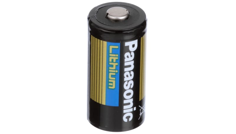 Panasonic Li-ion 3V CR123 fotobatterij