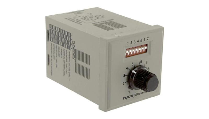 TE Connectivity CNS-35-76 Relay, 10 A @ 30 VDC, 120 VAC, 0.1 s to 100 ...