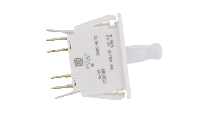 ZF Electronics 0E79-30A0 Switch,Pushbutton,DPDT,NO/NC,Pull to