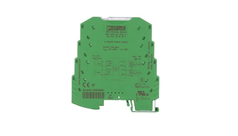 Phoenix Contact 2864655 Isolator, Loop-Powered, 2-Channel, Current