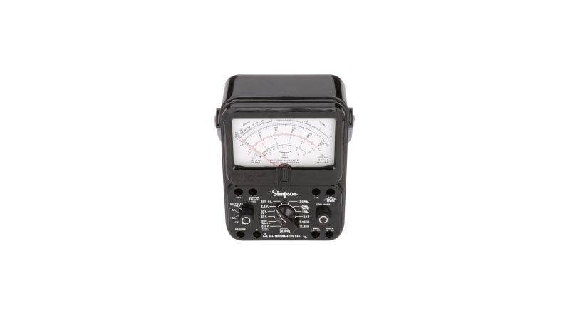 Simpson 260-8 12388 Milliammeter 0 To 1000 VDC Voltage Range DC