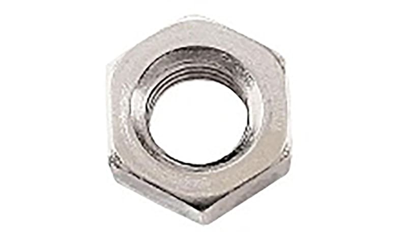 Keystone Electronics 7248-3 Nut, Hex, 4-40, Stainless Steel