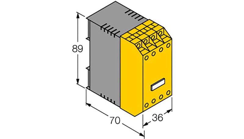 Turck MK91-12-R/24VDC DIN Rail, Panel Mounting Liquid Level Sensor ...