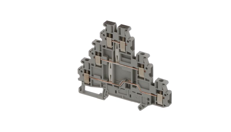 Phoenix Contact 3214262 Terminal Block DIN-Rail 3Level Feed-Thru Screw ...