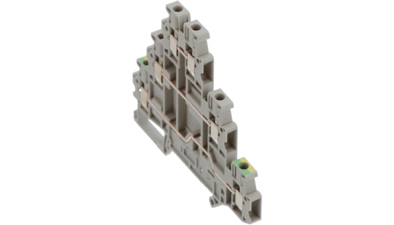Phoenix Contact 3214301 Terminal Block DIN-Rail 3Level Feed-Thru Screw ...