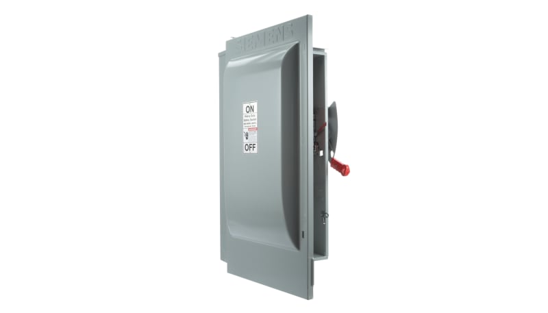 Siemens HF364R Fusible Disconnect Switch, 3P 200A 600V, NEMA 3R