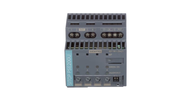 Selectivity Module 10a Siemens 6EP19612BA21 Selectivity Module, AC-DC, 24V, 10A, 24V In, DIN ...