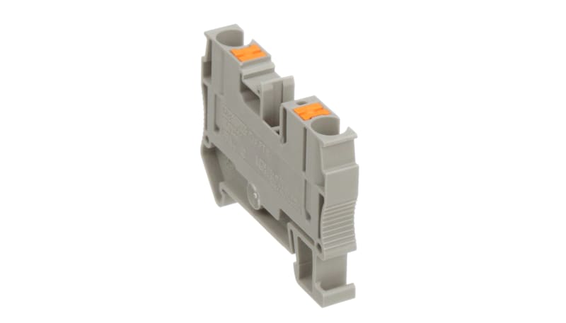 Phoenix Contact 3211813 Term Block DIN Rail Feed Thru Push-In Conn
