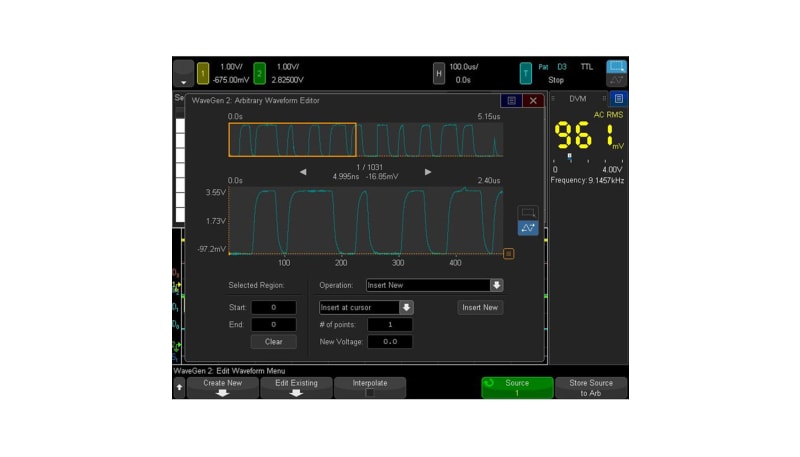 Keysight Technologies DSOX4WAVEGEN2 Dual Channel WaveGen Arbitrary ...