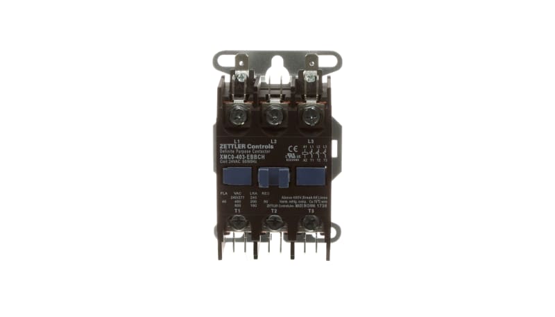 Zettler XMC0-321 XMC0-321-EBBD 30A 1-Pole 24V Coil Rheem Ruud Zettler XMC0-321 XMC0-321-EBBD 30A 1-Pole 24V Coil Rheem Ruud