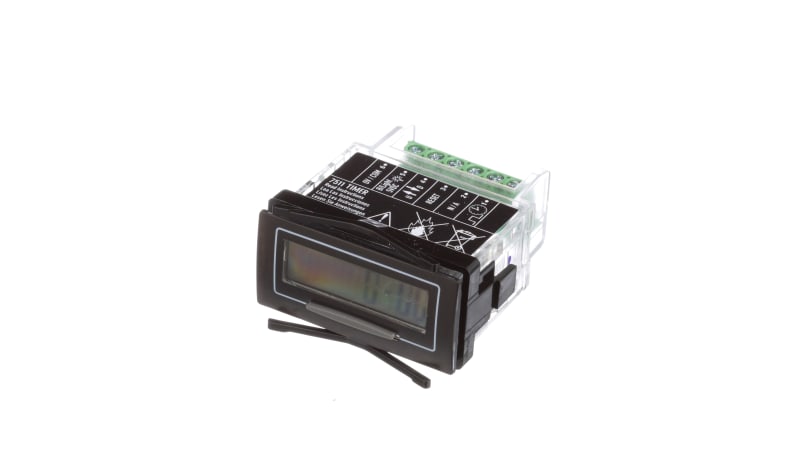 Trumeter 7511 Timer, 8 Digit LCD, 18 VDC Max Input, 4 Modes, IP65 ...