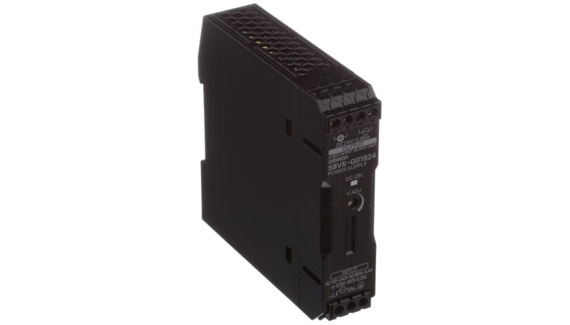 Omron Automation S8VK-G01524 Power Supply, Switch Mode, 15W, 24V