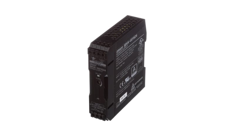 Omron Automation S8VK-G01524 Power Supply, Switch Mode, 15W, 24V
