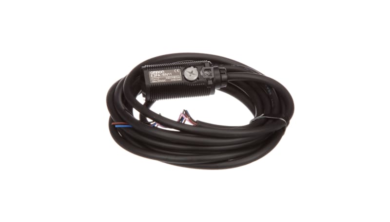 Omron Automation E3FA-RN11 2M Sensor, Retro, Retro, Plastic, Straight ...