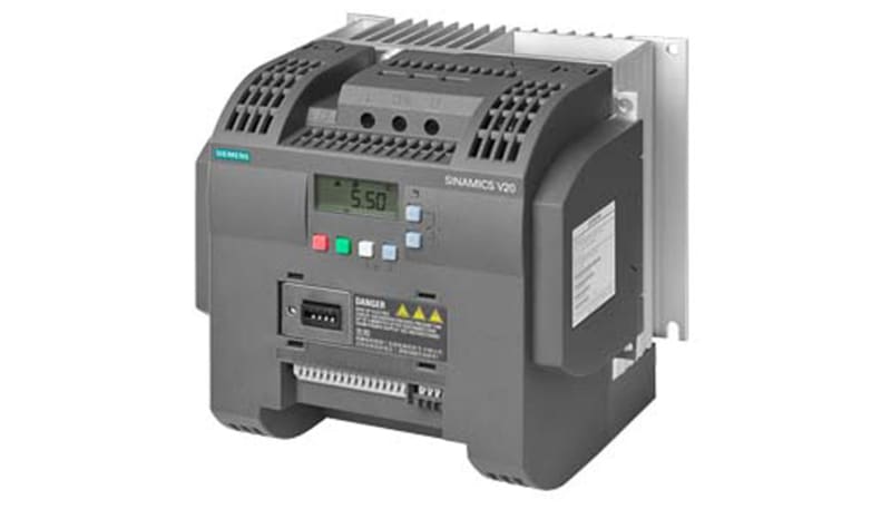 Siemens 6SL32105BE255UV0 Ac Drive, Vfd, 7.5 Hp, 480Vac, 3 Phase