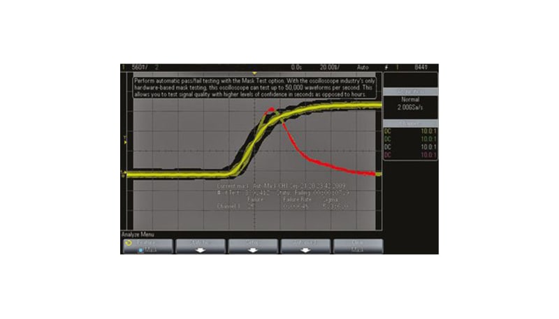 Keysight Technologies DSOX2MASK Mask limit testing for 2000X series ...