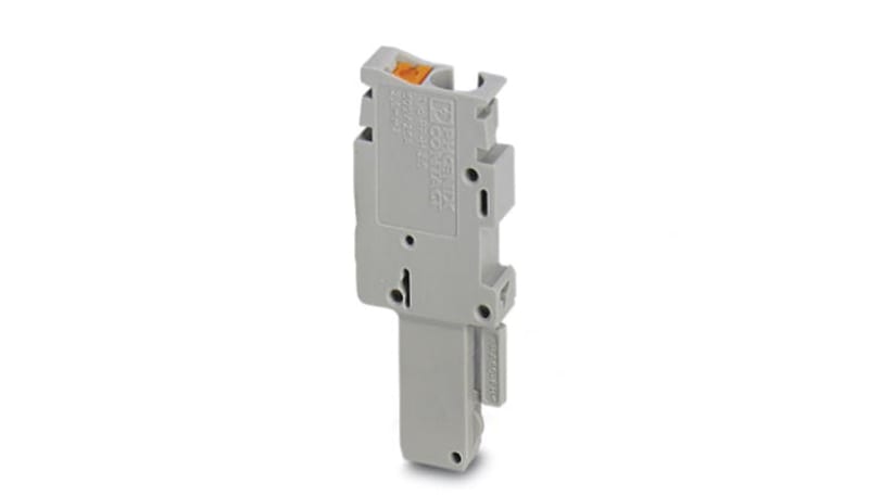 Phoenix Contact 3210062 Plug Push-In Connection 1 Pos Gray PP-H 2 5/1-L ...