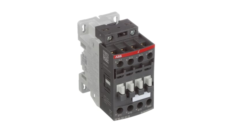 ABB AF16-30-10-13 AF16 3 Pole Contactor, 18 A, 9 kW@ 600 V, 100 - 250 V ...
