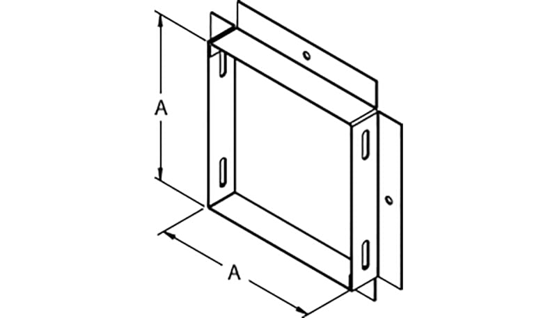 Wireway Ebox Hammond Manufacturing CWAD8 Wireway, Lay In Wireway, Box Connector ...