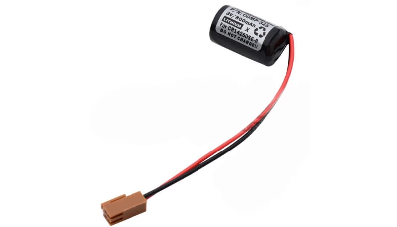 Dantona Industries, Inc. CR14250SE-R Battery, Lithium, 3VDC