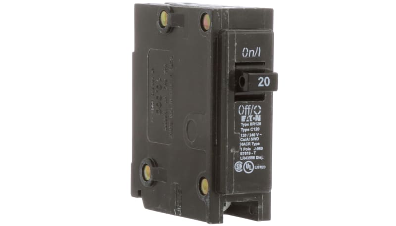 Eaton - Cutler Hammer BR120 Miniature Circuit Breakers, Thermal ...