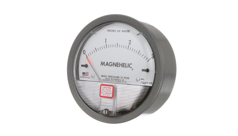 Dwyer Instruments 2003 Differential Pressure Gauge, Inch of Water
