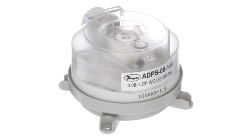 Dwyer Instruments ADPS-08-1-N Differential Pressure Switch, 1/2