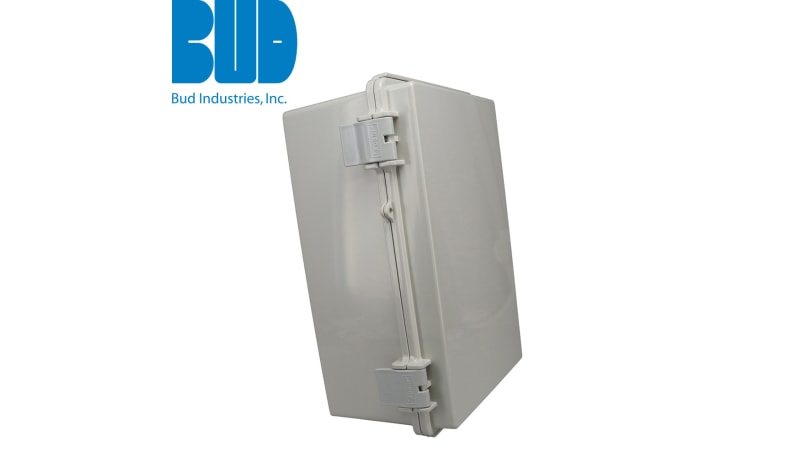 Bud Industries NBF-32016 Enclosure, Indoor Use, ABS, IP66, UL94-HB ...