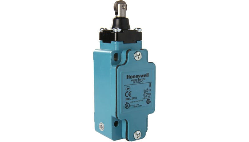 Honeywell GLAB20C Snap Action Limit Switch, Top Roller Plunger