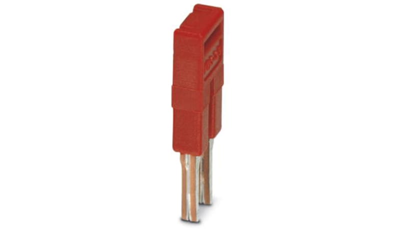 Phoenix Contact 3213014 Plug-in bridge 2-pos pitch: 3.5 mm Red - FBS 2 ...