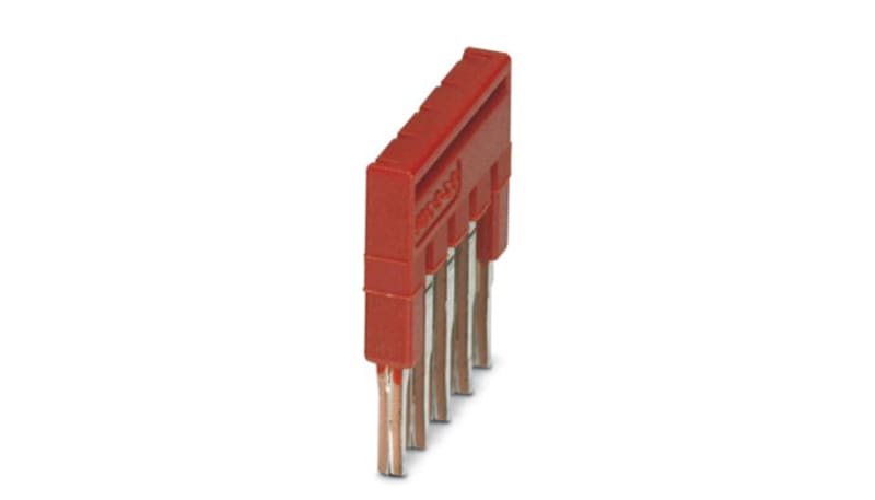 Phoenix Contact 3213043 Plug-in bridge 5-pos. Red - FBS 5-3 5 - FBS Series