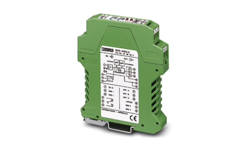 Phoenix Contact 2766478 Threshold Switch 0 - 20 mA Input, 20 - 30 V dc ...
