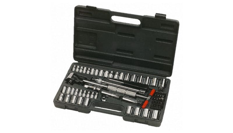 RS PRO 2480155 64 Piece Sidewinder Socket Set 1/4 in, 3/8 in