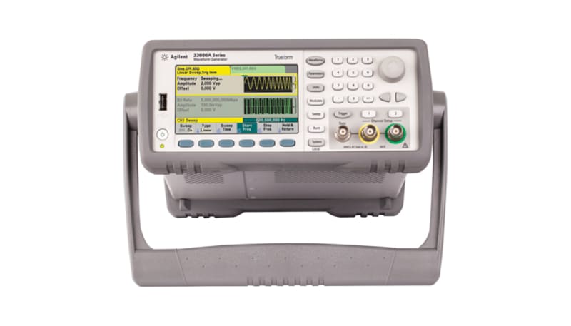 Keysight Technologies 33622A Waveform Generator 120 Mhz 2 Channels 1 ...